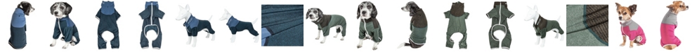 Pet Life Active 'Embarker' Performance Two Toned Full Body Warm Up